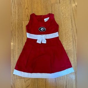 Georgia Bulldogs Toddler Cheer dress 3T😍🏈